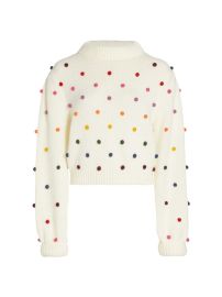 Shop Farm Rio Pom Pom Dot Sweater at Saks Fifth Avenue