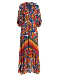 Shop Farm Rio Toucan Print Maxi Dress at Saks Fifth Avenue