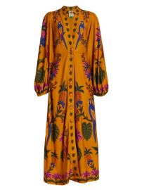 Shop Farm Rio Tropical Tapestry Maxi Dress at Saks Fifth Avenue