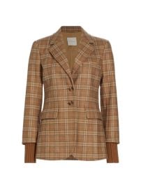 Shop Favorite Daughter City Check Single-Breasted Blazer at Saks Fifth Avenue