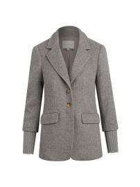 Shop Favorite Daughter City Rib-Knit Cuff Blazer at Saks Fifth Avenue