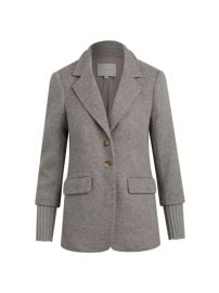 Shop Favorite Daughter City Rib-Knit Cuff Blazer Saks Fifth Avenue at Saks Fifth Avenue