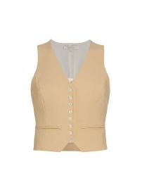 Shop Favorite Daughter Margaret Cropped Vest Top at Saks Fifth Avenue