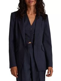 Shop Favorite Daughter The Favorite Pinstriped Blazer at Saks Fifth Avenue