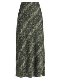 Shop Favorite Daughter The Favorite Snakeskin Maxi Skirt at Saks Fifth Avenue