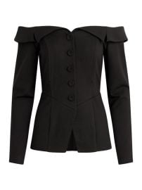 Shop Favorite Daughter The Irina Off-The-Shoulder Jacket at Saks Fifth Avenue