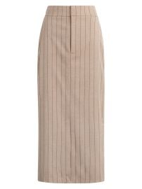 Shop Favorite Daughter The Meyer Pinstripe Midi Skirt at Saks Fifth Avenue