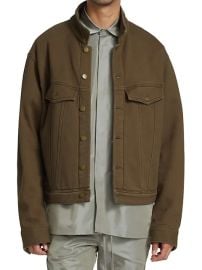 Shop Fear of God Fleece Trucker Jacket at Saks Fifth Avenue