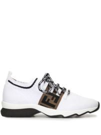 Shop Fendi FF stripe low-top sneakers with Express Delivery - at Farfetch