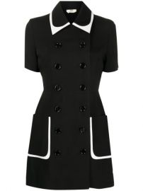 Shop Fendi double-breasted mini dress with Express Delivery - at Farfetch