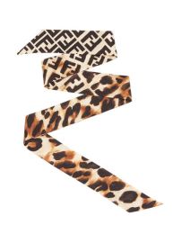 Shop Fendi leopard print wrappy with Express Delivery - at Farfetch