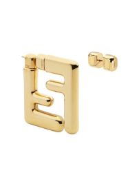 Shop Fendi small FF earrings with Express Delivery - at Farfetch