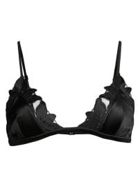 Shop Fleur du Mal Lily Triangle Bralette at Saks Fifth Avenue