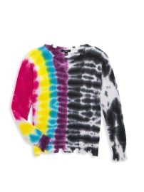 Shop Flowers by Zoe Girls Distressed Tie-Dye Sweater at Saks Fifth Avenue