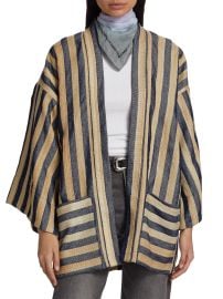 Shop Fortela Dali Striped Open Jacket at Saks Fifth Avenue