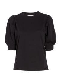 Shop Frame Frankie Puff-Sleeve T-Shirt at Saks Fifth Avenue