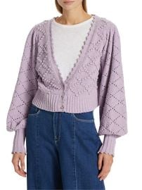 Shop Free People Polly Mix-Knit Sweater at Saks Fifth Avenue