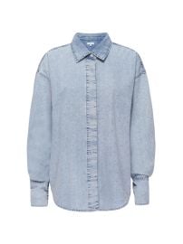 Shop GOOD AMERICAN Denim Weekender Shirt at Saks Fifth Avenue