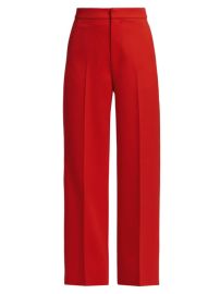 Shop Gauchere Straight-Leg Wool Trousers at Saks Fifth Avenue