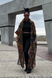 Shop Gazele Oversized Ankara Multicolored Jacket at Shop Gazele