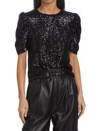 Shop Generation Love Aleah Sequin Top at Saks Fifth Avenue