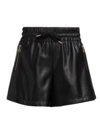 Shop Generation Love Arianna Vegan Leather Shorts at Saks Fifth Avenue