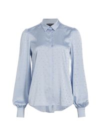 Shop Generation Love Havana Crystal Satin Blouse at Saks Fifth Avenue