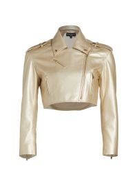 Shop Generation Love Massimo Vegan Leather Moto Jacket at Saks Fifth Avenue