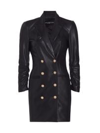 Shop Generation Love Nala Faux Leather Blazer Dress at Saks Fifth Avenue