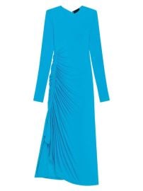 Shop Givenchy Draped Dress In Crepe at Saks Fifth Avenue