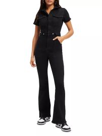 Shop Good American Fit For Success Bootcut Jumpsuit at Saks Fifth Avenue