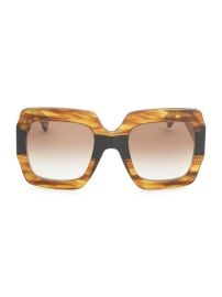 Shop Gucci 54MM Oversized Square Sunglasses at Saks Fifth Avenue