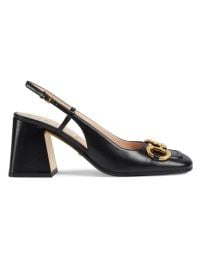 Shop Gucci Baby Slingback Pumps at Saks Fifth Avenue