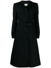 Shop Gucci Belted wool coat with Express Delivery - at Farfetch