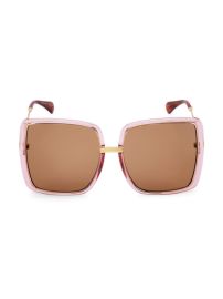 Shop Gucci Fashion Inspired 60MM Oversized Square Sunglasses at Saks Fifth Avenue