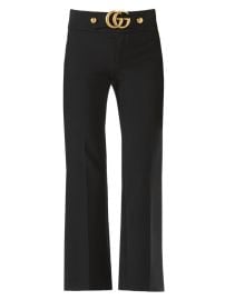 Shop Gucci GG-Detail Flare Pants at Saks Fifth Avenue