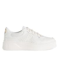 Shop Gucci GG Embossed Leather Sneakers at Saks Fifth Avenue