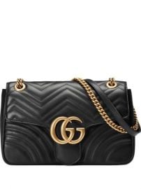 Shop Gucci GG Marmont medium matelassxE9 shoulder bag with Express Delivery - at Farfetch