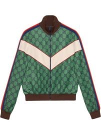 Shop Gucci GG Web-stripe track jacket with Express Delivery - at Farfetch