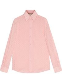 Shop Gucci GG crxEApe de Chine shirt with Express Delivery - at Farfetch