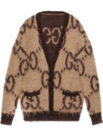 Shop Gucci GG reversible cardigan with Express Delivery - at Farfetch