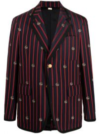 Shop Gucci GG striped wool blazer with Express Delivery - at Farfetch