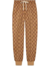 Shop Gucci GG technical jersey jogging pant with Express Delivery - at Farfetch