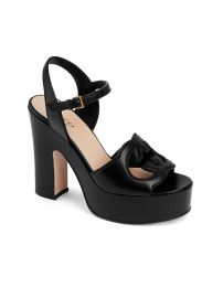 Shop Gucci Gucci Cutout Platform Heeled Sandals at Saks Fifth Avenue