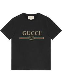 Shop Gucci Gucci Print Washed T-shirt with Express Delivery - at Farfetch