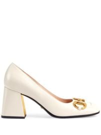 Shop Gucci Horsebit mid-heel pumps with Express Delivery - at Farfetch