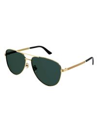 Shop Gucci Vintage Web 63MM Pilot Metal Sunglasses at Saks Fifth Avenue