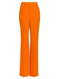 Shop Halston Jora Stretch-Crepe Boot-Cut Trousers at Saks Fifth Avenue