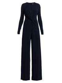 Shop Halston Kathryn Jersey Twist Jumpsuit at Saks Fifth Avenue