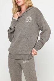 Shop Heather Oatmeal SG Solstice Cashmere Hoodie | Spiritual Gangster at Spiritual Gangster